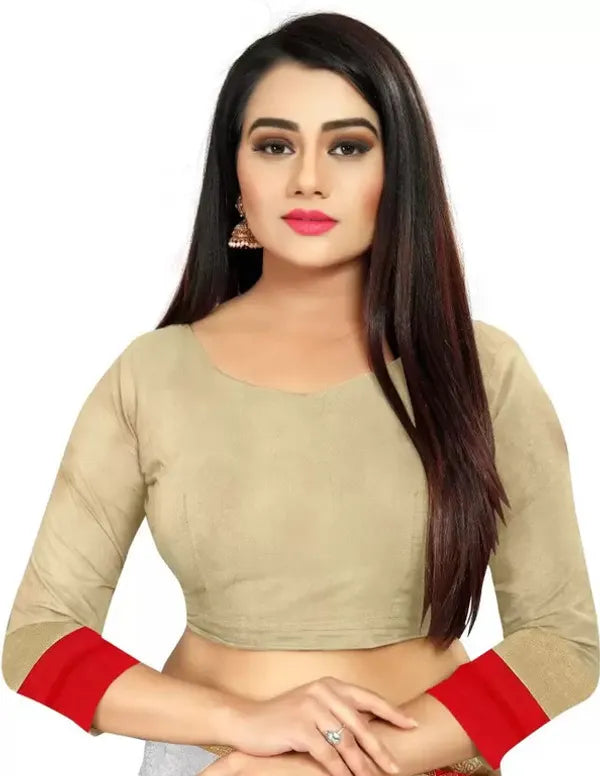 TUSAR RED SOFT COTTON SILK CRIMSON ELEGANCE SAREE FOR WOMEN